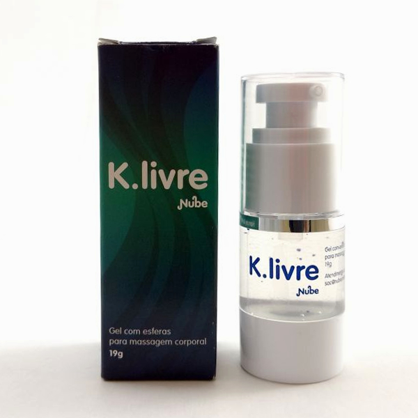 K.livre Gel com Esferas para Massagem Corporal - 19g Nube