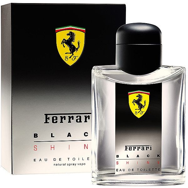 PERFUME FERRARI FERRARI BLACK SHINE MASCULINO EAU DE TOILETTE - 75 ML - 2144