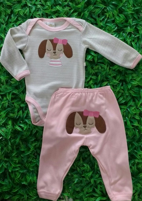 Body - Cachorrinho de laço