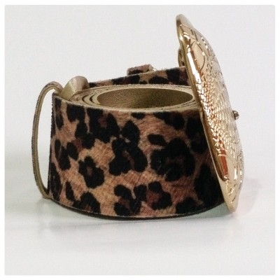 CINTO MORENA ROSA ANIMAL PRINT