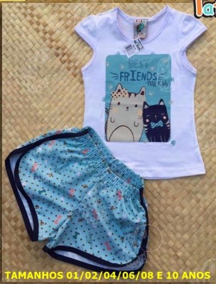 CONJUNTO INFANTIL FEMININO