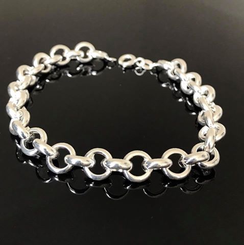 Pulseira elos Portugueses em prata 925