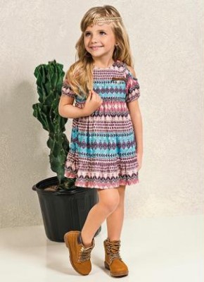 Vestido Viscose - 2 anos