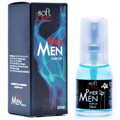 Perfume Masculino Pher Men Parfum - 20 ml - Soft Love