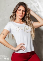T-shirt com estampa localizada  Cód.: 36603 2 