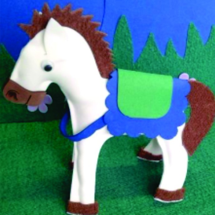 Cavalinho em EVA 3D
