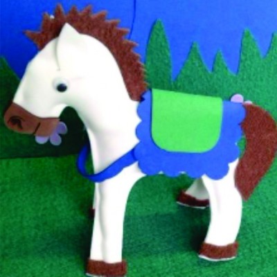 Cavalinho em EVA 3D