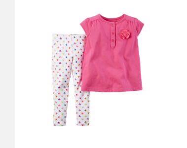 Conjunto Carters tamanho 4 anos