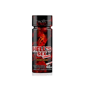 Energético Hells Sex Feminino 60ml Soft Love Unica 60ML