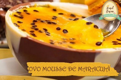 Ovo de Colher - Mousse de Maracujá