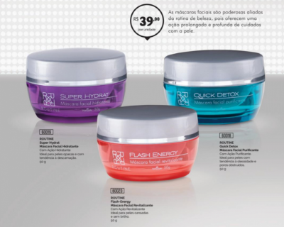 MÁSCARA FACIAL ROUTINE HINODE 50g