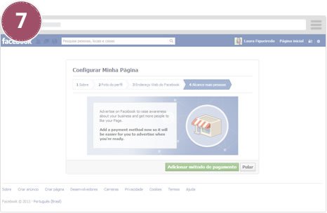 Instalação - Escolha o endereço Web da páginaPublicidade dos anúncios pagos do Facebook Instalação - Escolha o endereço Web da páginaPublicidade dos anúncios pagos do Facebook